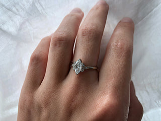 Marquise Cut Diamond Ring