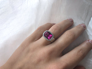 Juicy Gem Concept Rubellite Ring