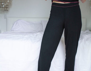 The Island Dusk Pant With Pink Trim