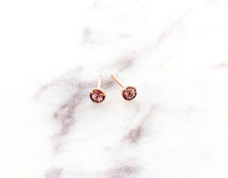 Mini Precious Topaz Stud Earrings