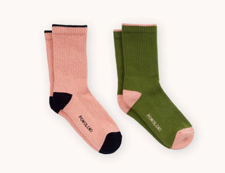 Heel Toe Socks - Pack of 2- Mountain Trails