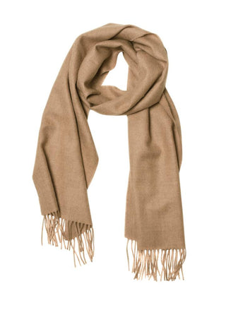 Paris Baby Alpaca Scarf in Latte