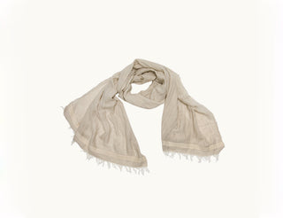 Harlow Scarf - Parchment