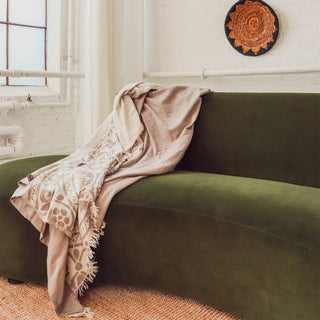 Leonora Bed Cover - Beige