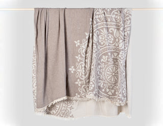 Leonora Bed Cover - Beige