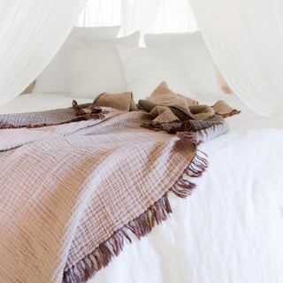 Crinkle Throw - Shell