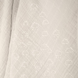 Baby Muslin Cloud Blanket - Grey