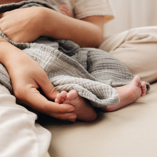 Baby Muslin Cloud Blanket - Grey
