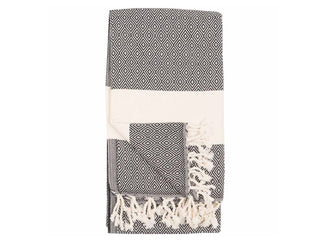 Diamond Towel - Carbon