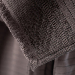 Terry Leo Robe - Charcoal
