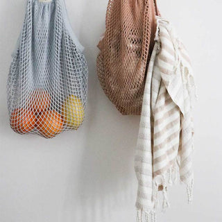 Zebra Bamboo Turkish Towel - Beige