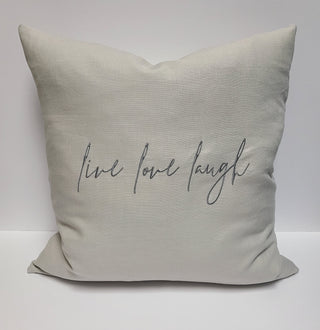Live Love Laugh - Pillow