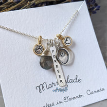 Load image into Gallery viewer, Marmalade Designs Bronze Hand Stamped Word Tag Charms