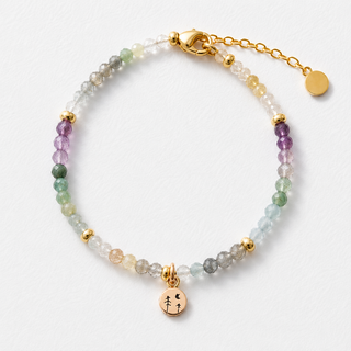 Gold Filled Gemstone Nature Bracelet