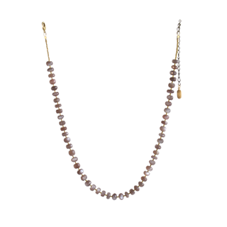 Chocolate Moonstone Marlow Necklace