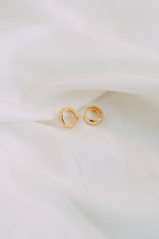 Rosie Teardrop Hoops Gold Filled