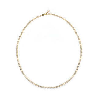 OVAL SHIMMER NECKLACE