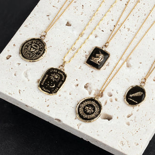 Everything For You 14K Gold Talisman Necklace