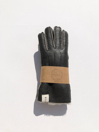 Shearling Glove - Black