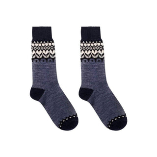 Jorunn Merino Wool Socks in PERFORM™ - Denim