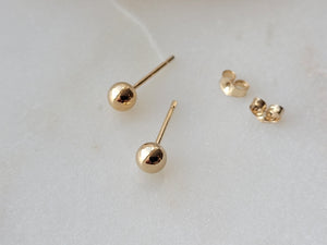 Strut Jewelry 14K Gold Filled Orb Studs