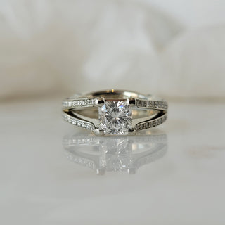Classic Concept Split Shank Diamond Ring