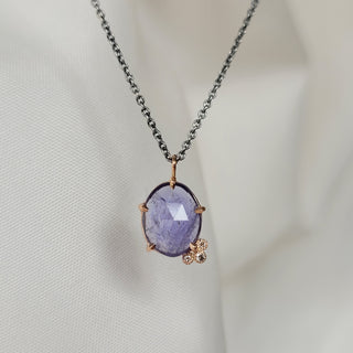 Tanzanite and Diamond Necklace