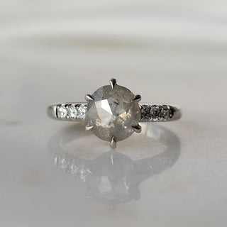 Milky Rose Diamond Ring