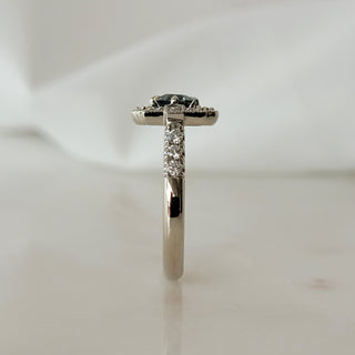 Art Deco Montana Sapphire ring