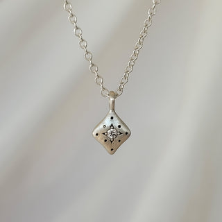 Silver Night Charm Necklace