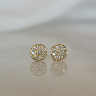 Charm Diamond Stud Earrings