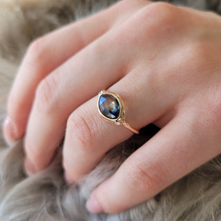 Seeing Eye Sapphire Ring