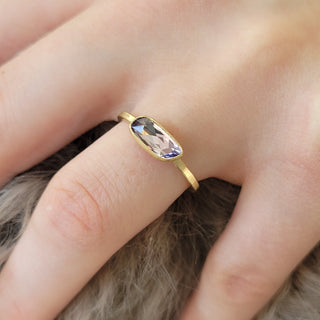 Lavender Sapphire Statement Ring