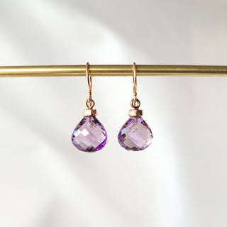 Amethyst Drop Earrings