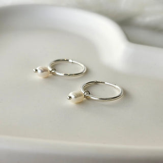 Dewdrop Pearl Earrings