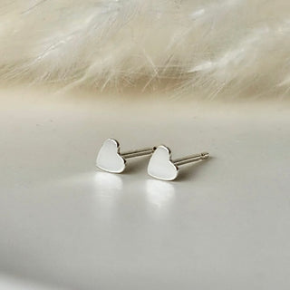 Tiny Heart Studs