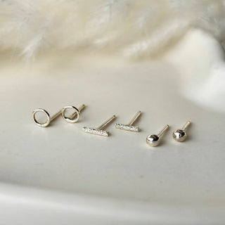 Mini Stud Earring Set