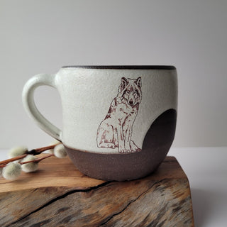 Wolf Mug - Coffee