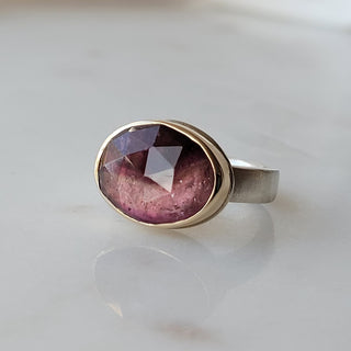 Pink Tourmaline Ring