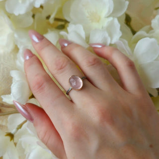 Morganite Statement Ring