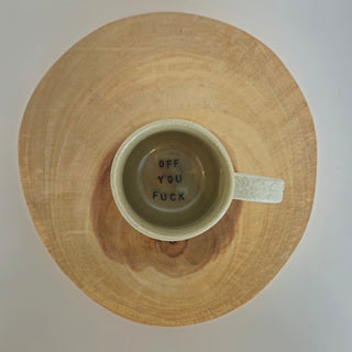 Off you F**k Heart Mug