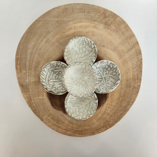 Leaf Textured Trinket Dish