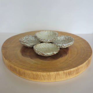 Leaf Textured Trinket Dish