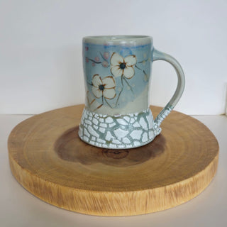Light Floral Mug- 18