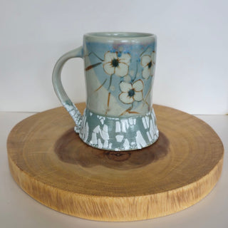 Light Floral Mug- 18