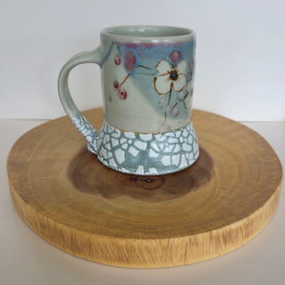 Light Floral Mug- 17