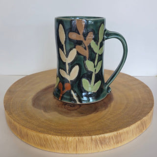Dark Leaf Mug