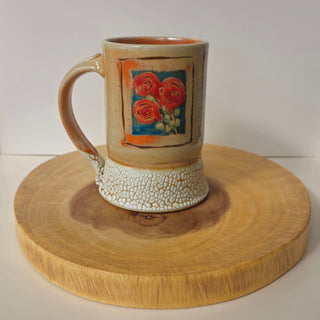 Rustic Floral Mug 19