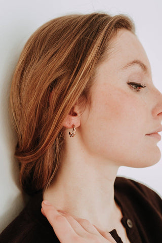 Gold Filled Mini Twist Hoops