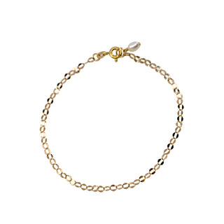 Oval Shimmer Pearl Bracelet